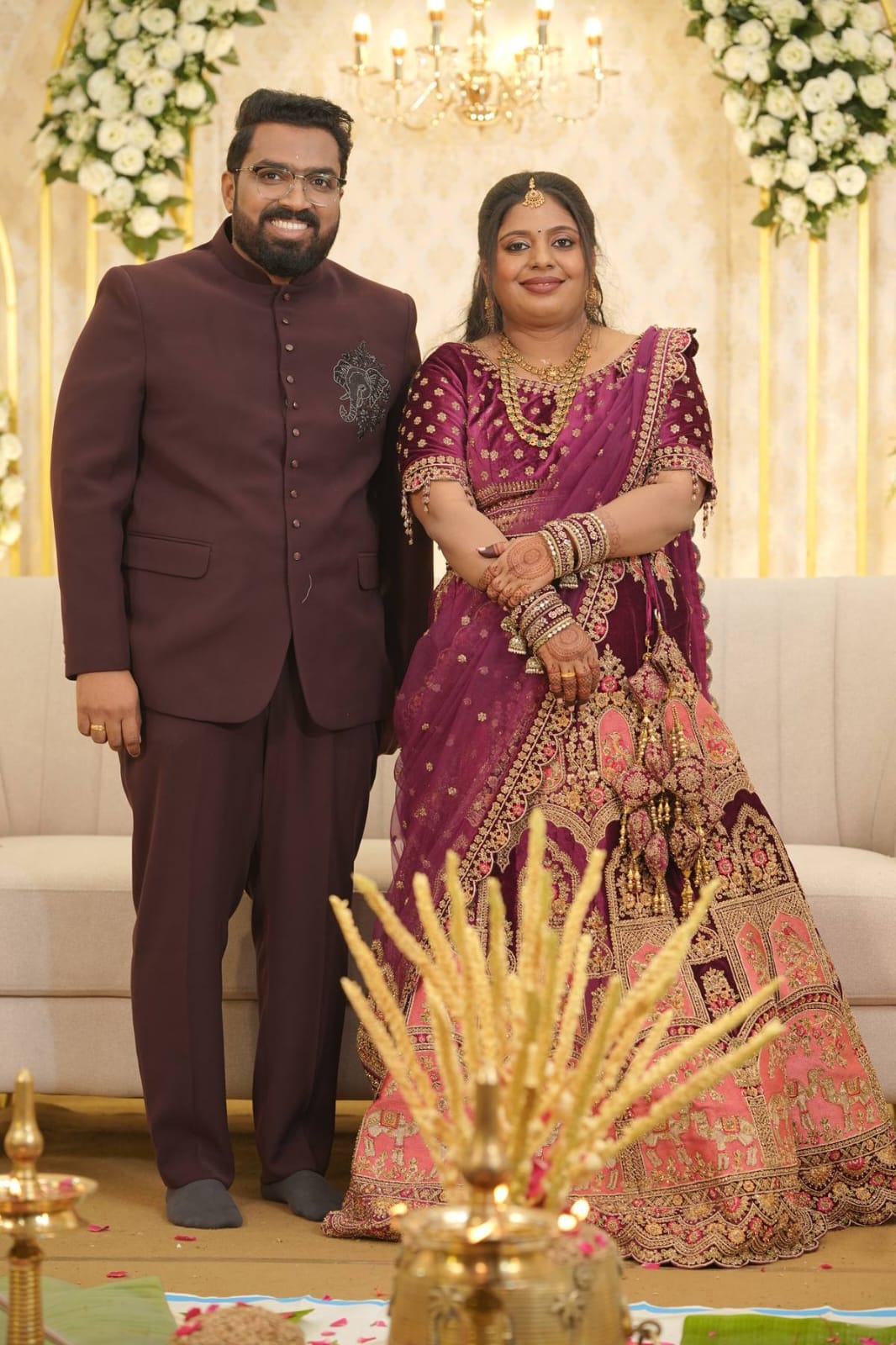Ashish and Deepthi